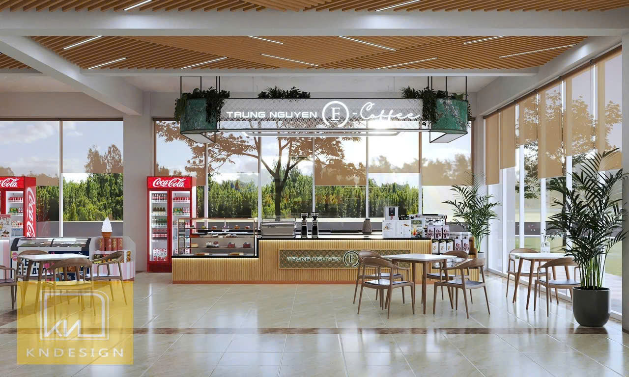 Không gian E-Coffee